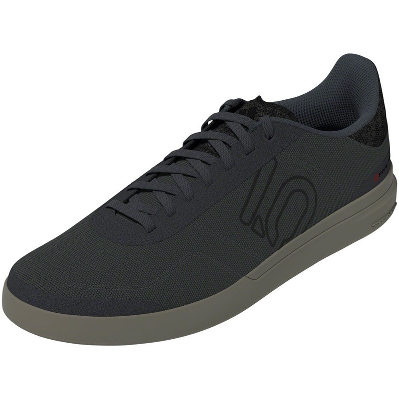 Five Ten Sleuth DLX Canvas Flat Shoes – Mens Gray Six/Core BLK/Olive Strata 12.5