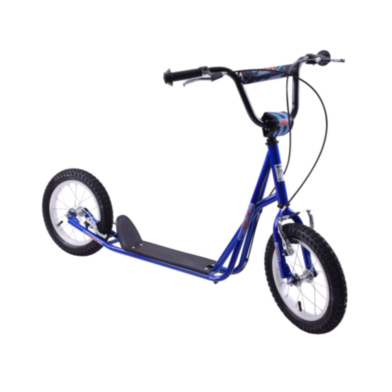 JET ROCKET TRADITIONAL BLUE CHILDS SCOOTER 12 WHEEL FABULOUS PRESENT