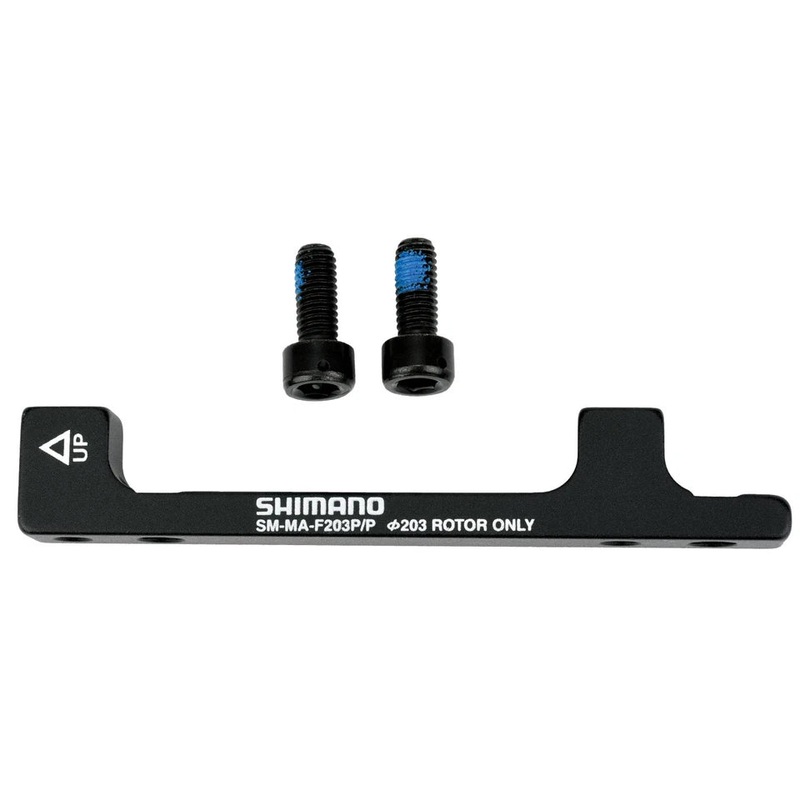 Shimano Post Mount Disc Brake Adapter Front 203mm SM-MA-F203P/P 74mm Spacing