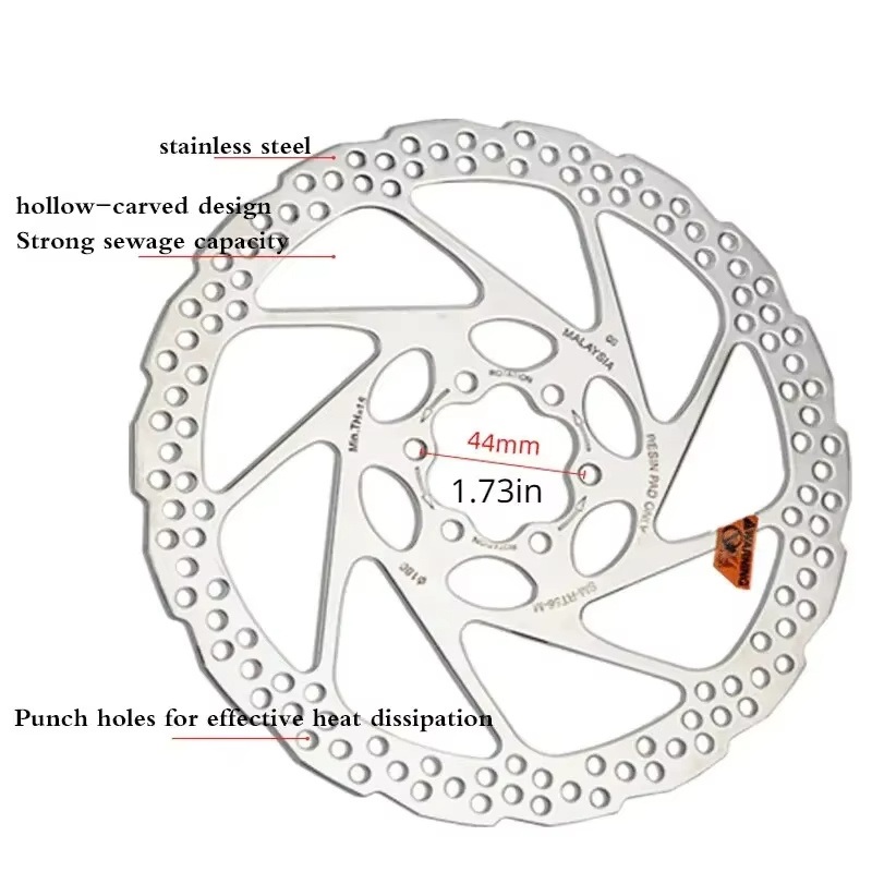 Sm Rt56 Disc Brake Rotor 160mm 180mm Sm-Rt56 Bicycle Brake Disc MTB Hydraulic Brake Disc Rotor Road Mountain Bike Parts