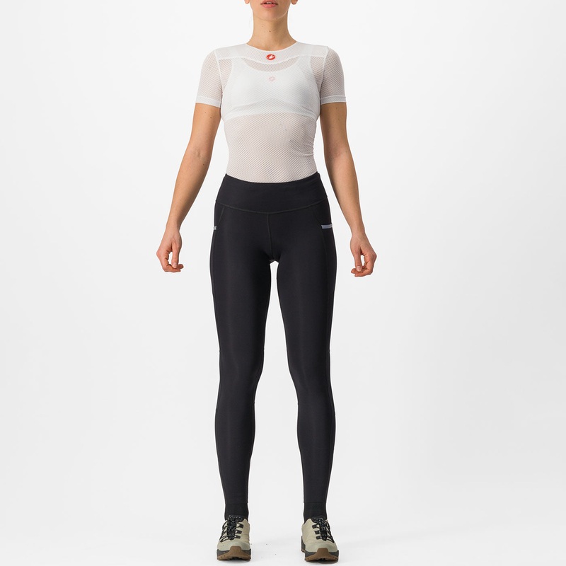 Calzamaglia donna Castelli Unlimited Trail – Nero
