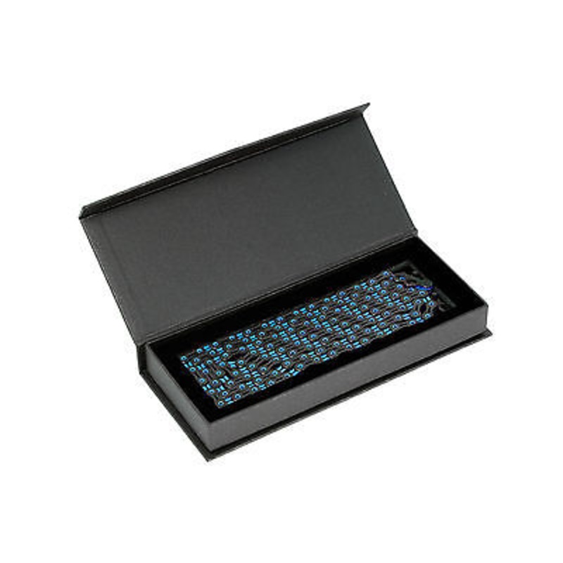 KMC X10-SL DLC 10 SPEED CHAIN 116L PROFESSIONAL STRONG WORLDS LIGHTEST BLUE