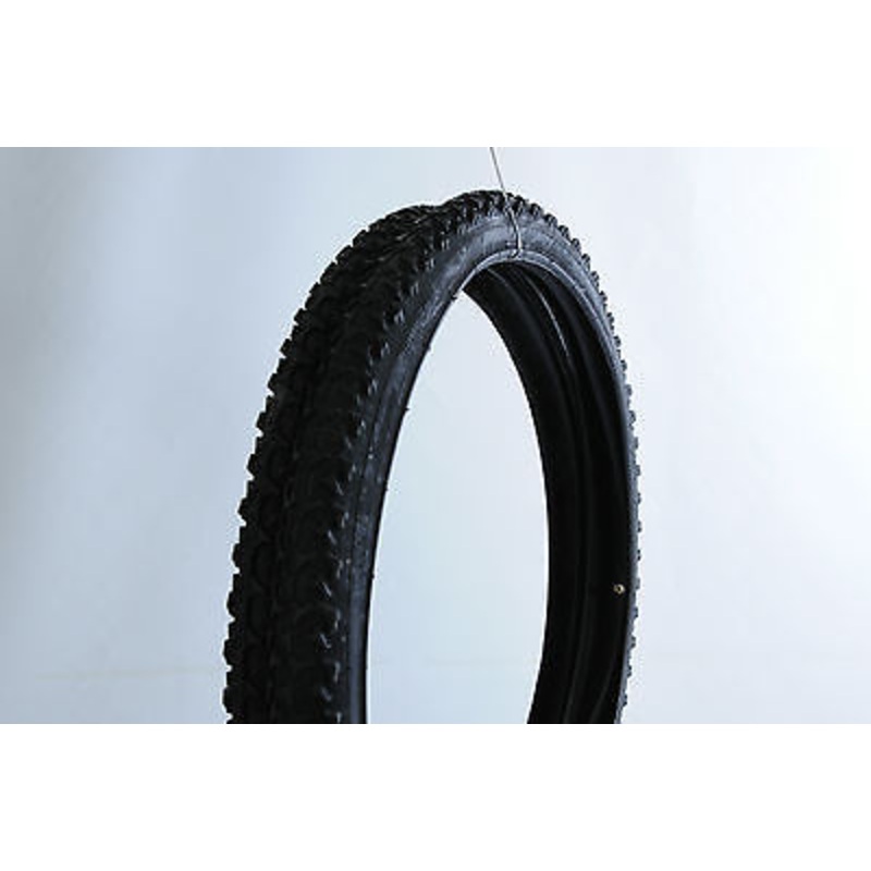 PAIR 24×1.75 (47-507) BLACK MTB BIKE TYRES WITH INNER TUBES FULL SET TWO OF EACH
