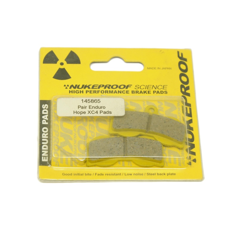 Pair of Nukeproof Hope XC 4-Pot Disc Brake Pads  Enduro