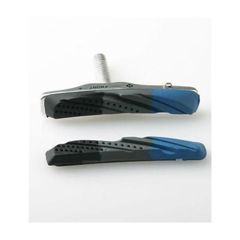PAIR QUAD XTR STYLE V-BRAKE CARTRIDGE BLOCKS PAD BLUE QBB26AB 60% OFF NEW STOCK