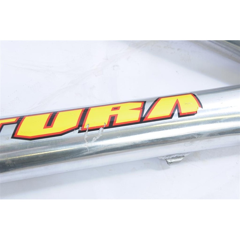 POLISHED ALUMINIUM MOUNTAIN BIKE FRAME 17.5-26 WHEEL IDEAL BUILD YOUR OWN BIKE