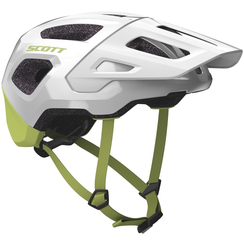 Casco Scott Argo Plus – Bianco giallo
