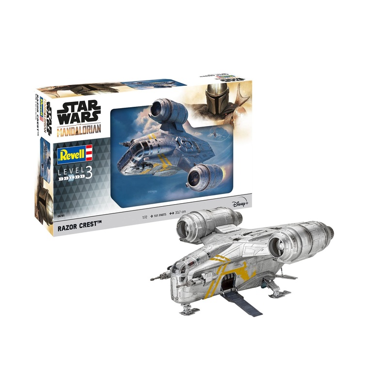 Revell Star Wars The Razor Crest 1:72 Spacecraft Model Kit The Mandalorian 06781