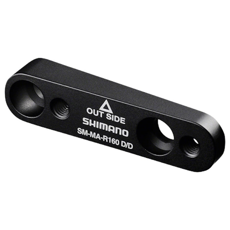 Shimano SM-MA-R160D/D Disc Brake Adaptor 160mm Rotor Flat-Mount Caliper Flat-Mount Frame