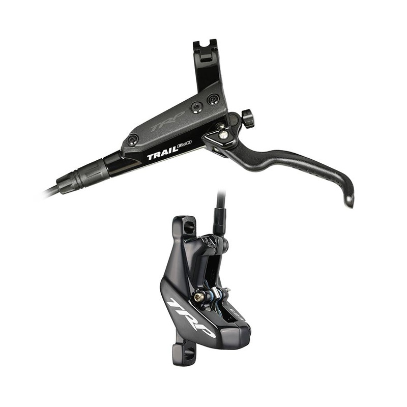 TRP Trail EVO Disc Brake and Lever – Rear Hydraulic Post Mount Black