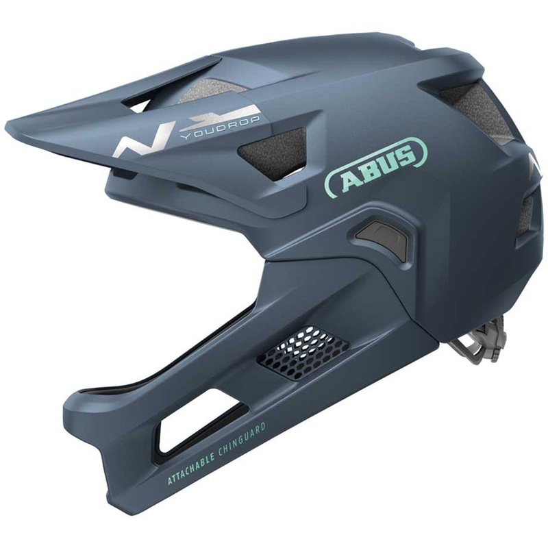Casco bambino Abus YouDrop FF – Blu