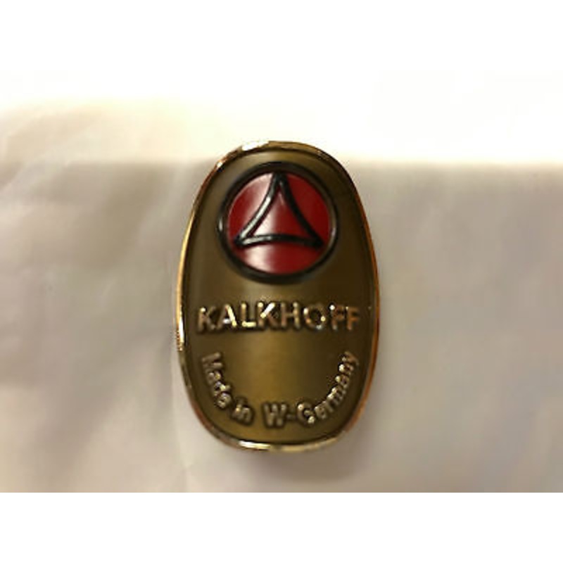 KALKHOFF GENUINE 80’s MADE BIKE HEAD BADGE OLD SCHOOL BMX OR KALKHOFF BIKE