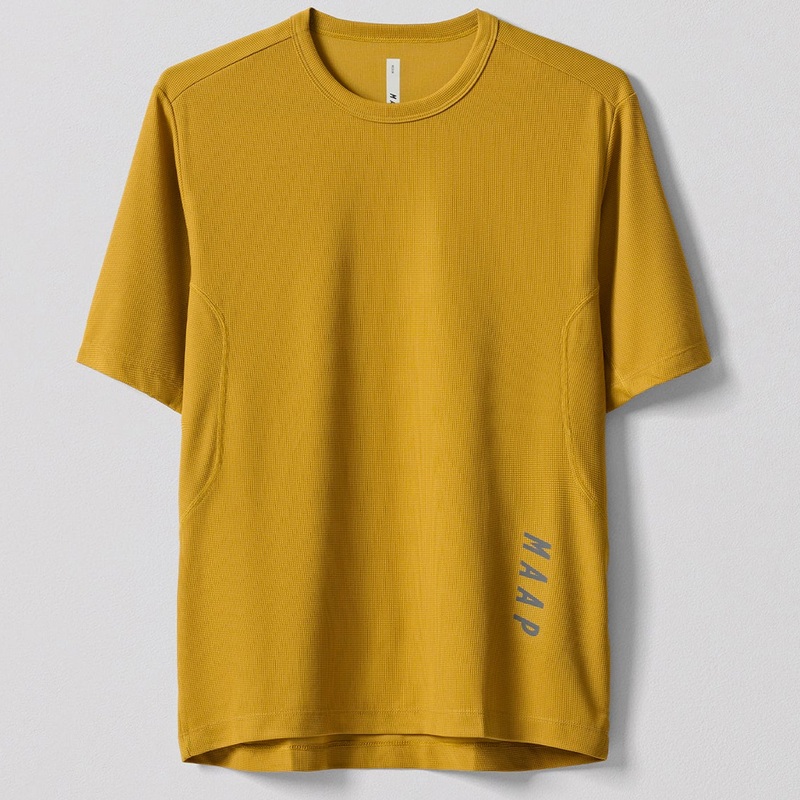 T-Shirt Maap Alt_Road Ride 3.0 – Giallo