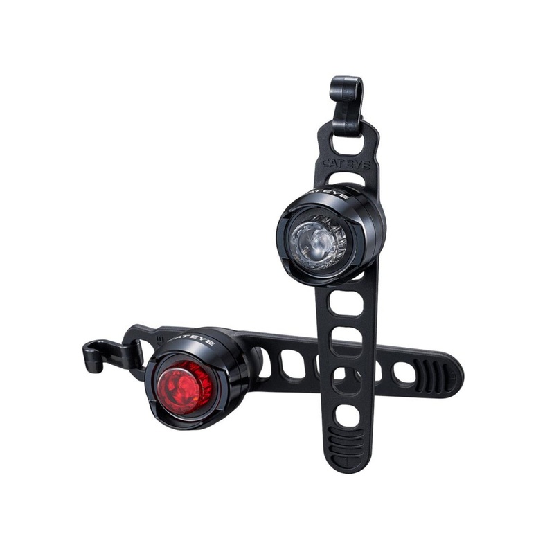 Cateye Orb RC Front & Rear Bike Light Set