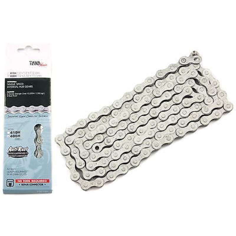 FIXIE ANTI-RUST BICYCLE CHAIN 1-2x 3-32x 112 LINKS GREAT BRAND TAYA NEW