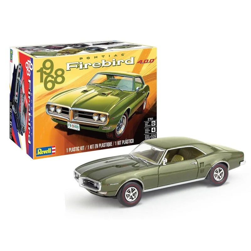 Revell ’68 Firebird Car Model Kit 1:25