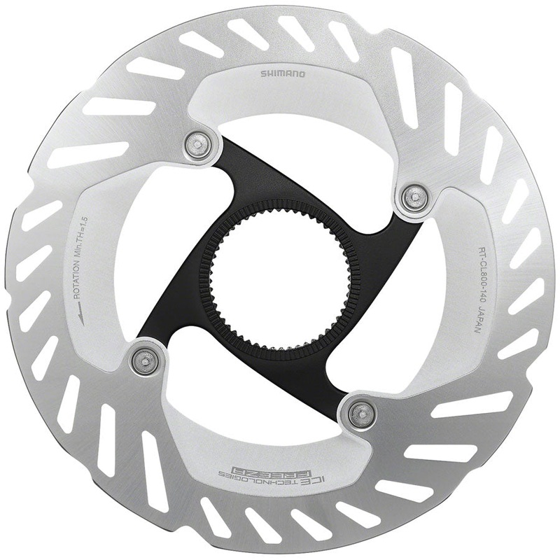 Shimano RT-CL800 SS Disc Brake Rotor – 140mm Centerlock Lockring Included