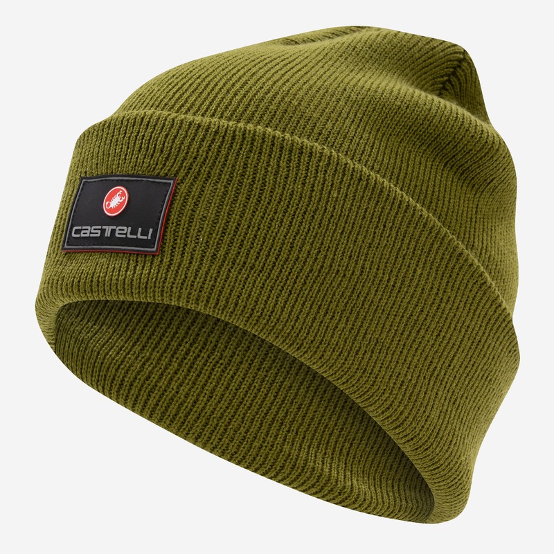 Cappello invernale Castelli Podiofirma – Verde