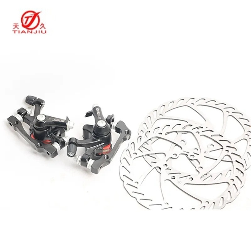 Mountain Bike Parts Disc Brake Made of Aluminum Alloy with Rotors