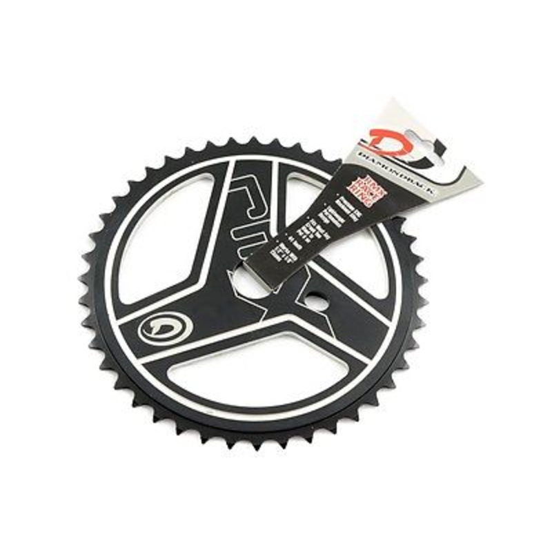 DIAMOND BACK BMX 44TOOTH RMX RACE CHAINRING WHEEL ALLOY BLACK 44T