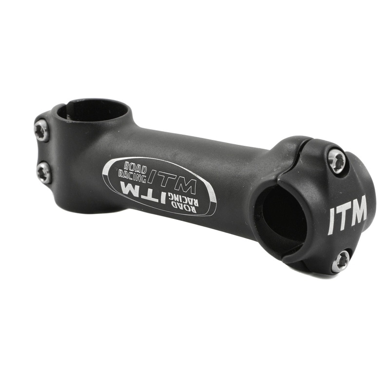 ITM ROAD RACING 28.6mm AHEAD HANDLEBAR DROP BAR STEM RAISE-LOWER 5 DEGREES 100MM