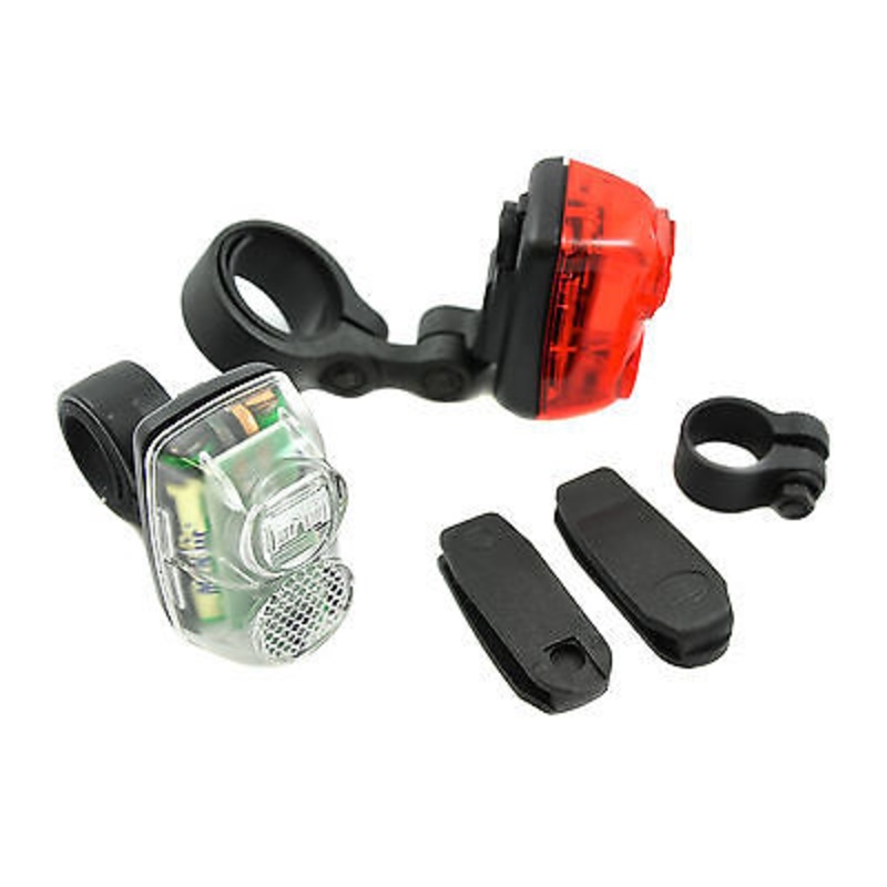 PAIR RALEIGH-HELLA FRONT+REAR MINI LED LIGHTS MASSIVE DISCOUNT NEW OLD STOCK