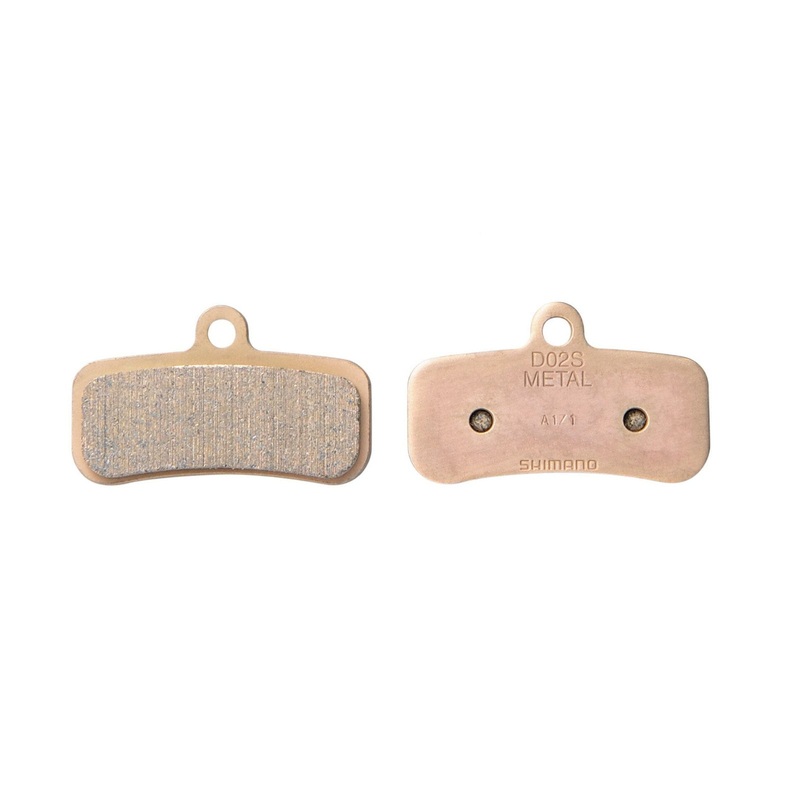 Shimano D02S-MX Metal Sintered Steel Backed Disc Bike Brake Pads
