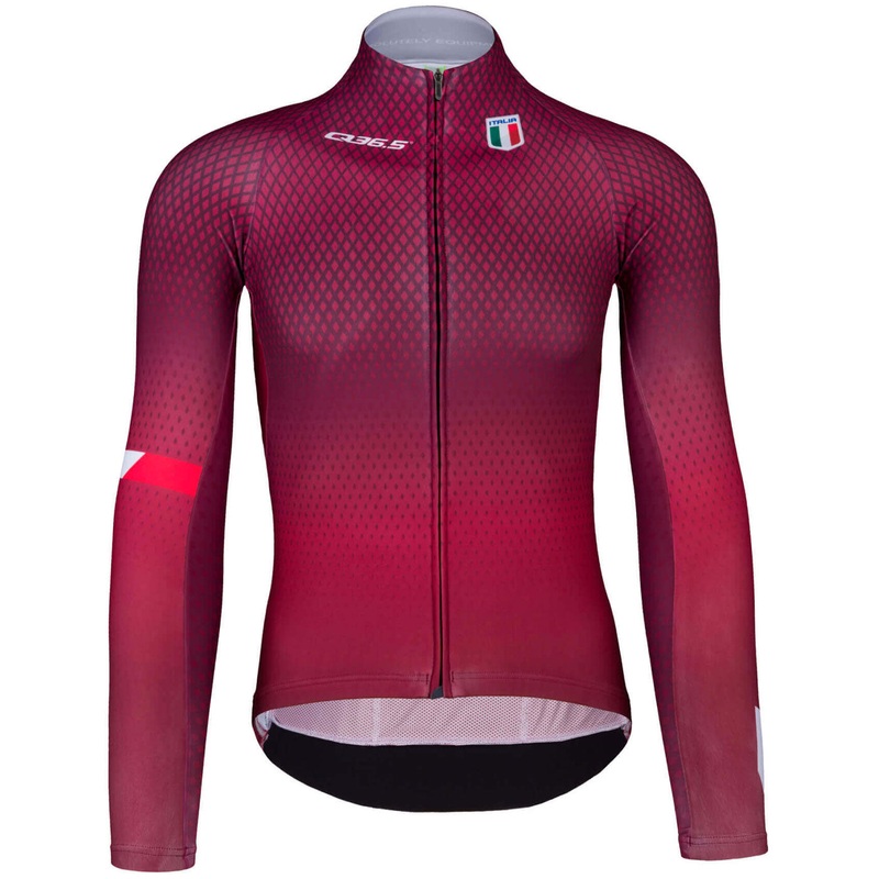 Maglia maniche lunghe Q36.5 R2 Made in Italy – Rosso