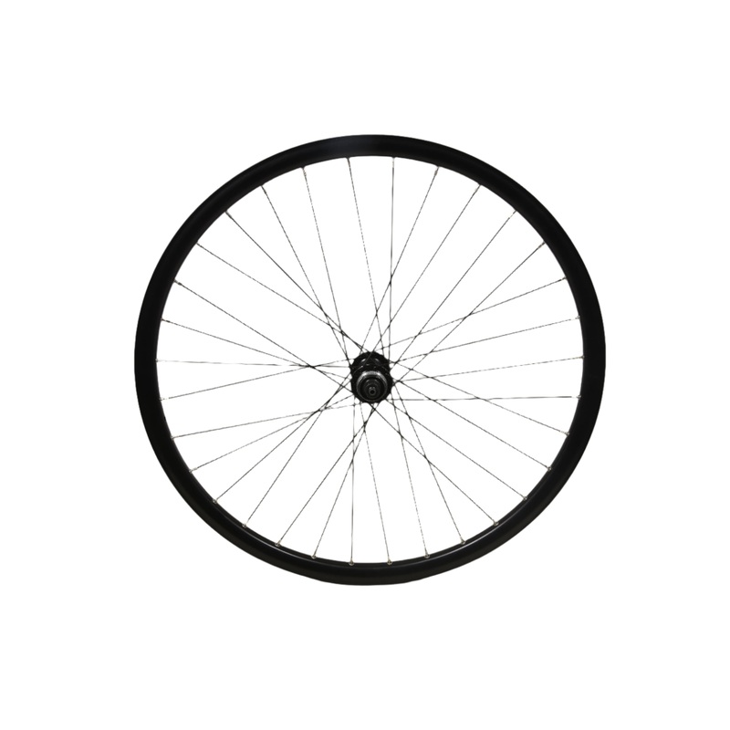 27.5 650B CENTRE LOCK DISC FRONT WHEEL SHIMANO HB-TX505 BLACK RIM