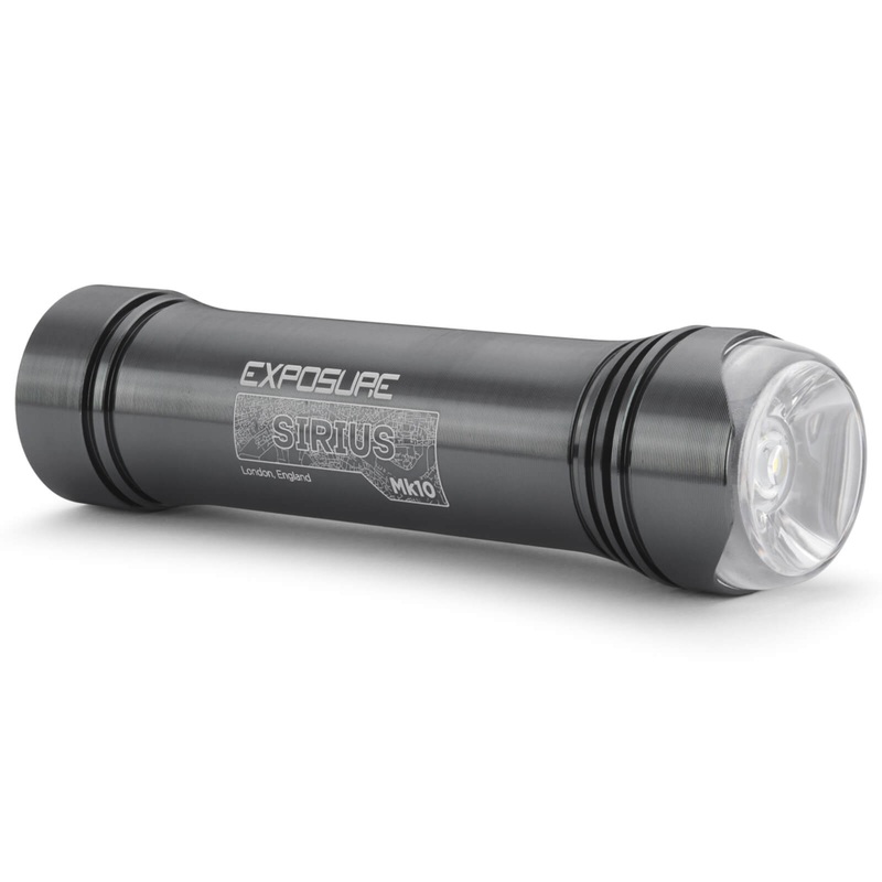 Exposure Sirius Mk10 Daybright 2023 Gun Metal Front Bike Light