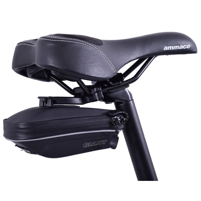 GIANT SHADOW SL BIKE SMALL SADDLE SEAT BAG WATERPROOF SCOTCHLITE QUICK RELEASE
