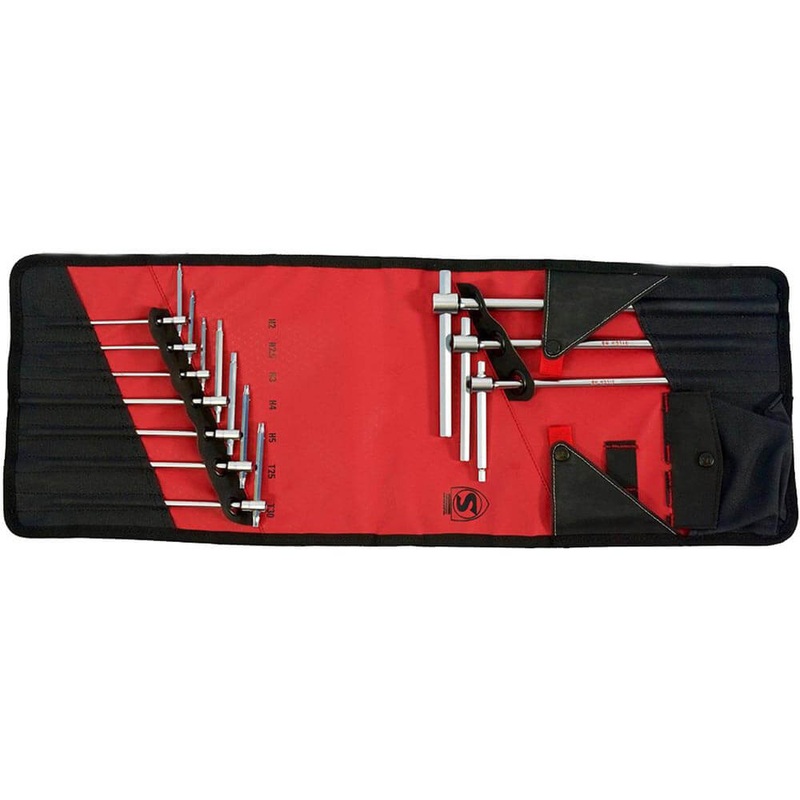 Silca T-Handle Hex Tool Folio Set