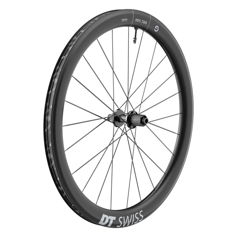DT Swiss GRC 1400 DiCut 50 Rear Wheel – 700c 12 x 142mm Center-Lock HG11 Road/XDR Ratchet EXP 36 BLK