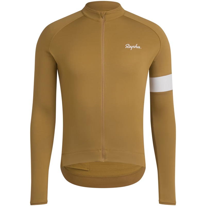 Maglia maniche lunghe Rapha Core – Oro