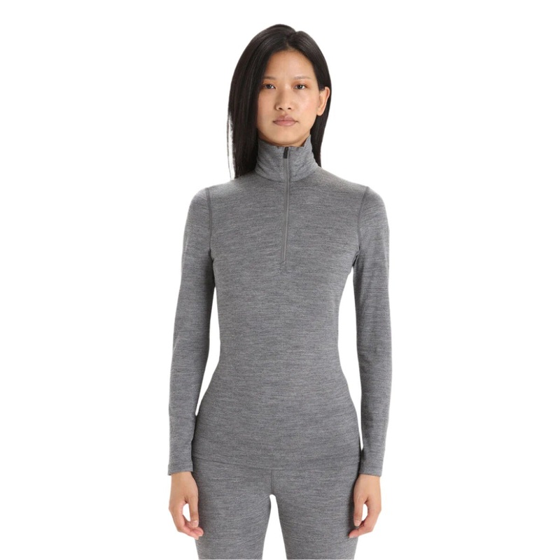 Merino 200 Oasis Zip Neck Thermal Shirt – Long Sleeve – Women’s