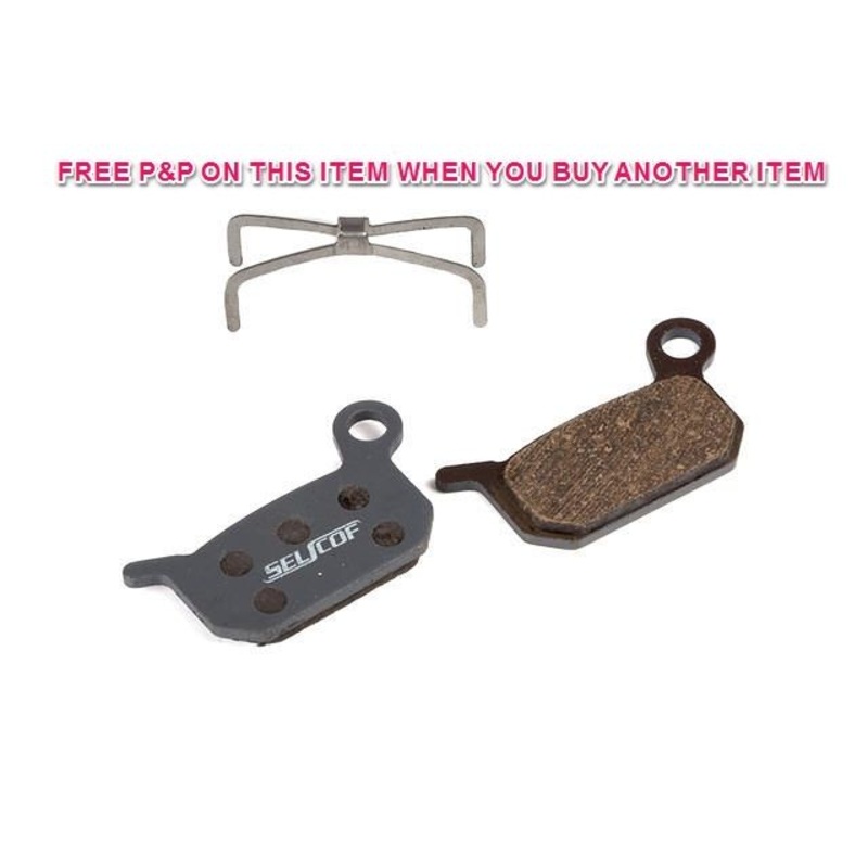 SELCOF SEMI METALLIC DISC BRAKE PADS FOR FORMULA B4, TEAM, SPORT, PRO, SL S-217