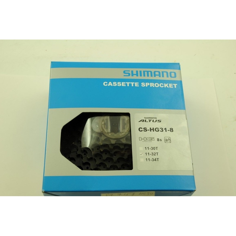 SHIMANO ALTUS CS-HG31 8-SPEED BICYCLE BIKE CASSETTE SPROCKET HYPERGLIDE – 11-32T