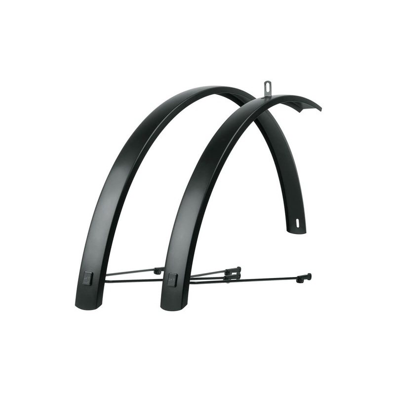 SKS EDGE AL Alloy Mudguards|27.5/28 X 46MM|27.5/28 X 56MM|MATT BLACK
