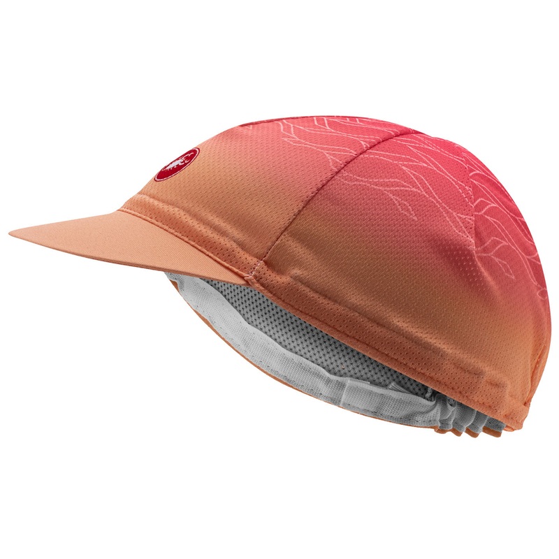 Cappellino donna Castelli Climber’s 2 – Rosa arancio