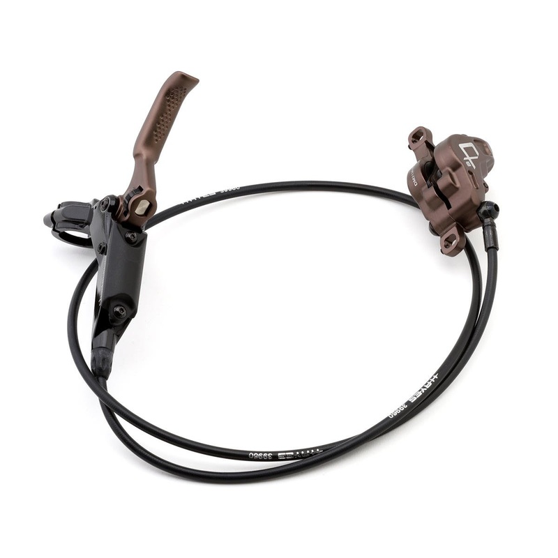 Hayes Dominion A2 Hydraulic Disc Brake (Black/Bronze) (Left) (Standard Lever) (Post Mount) (Caliper Included)