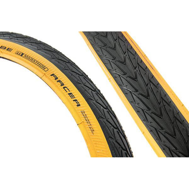 Schwalbe Marathon Racer Tanwall Tyre for Brompton