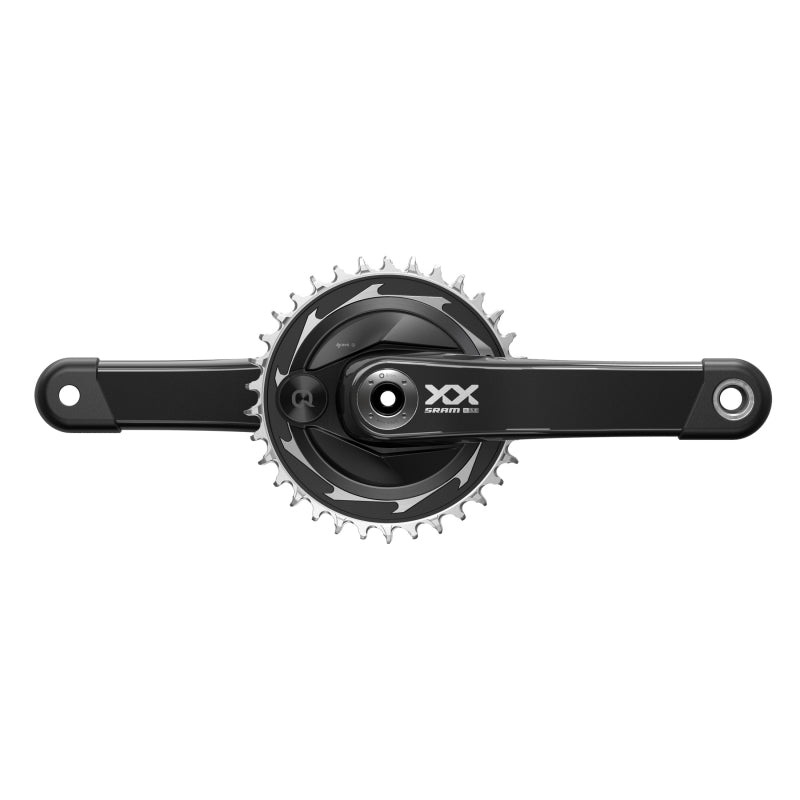 SRAM XX SL Eagle T-Type AXS Power Meter Crankset – 170mm 12-Speed 34t Chainring DM Thread Mount DUB Spindle Interface BLK