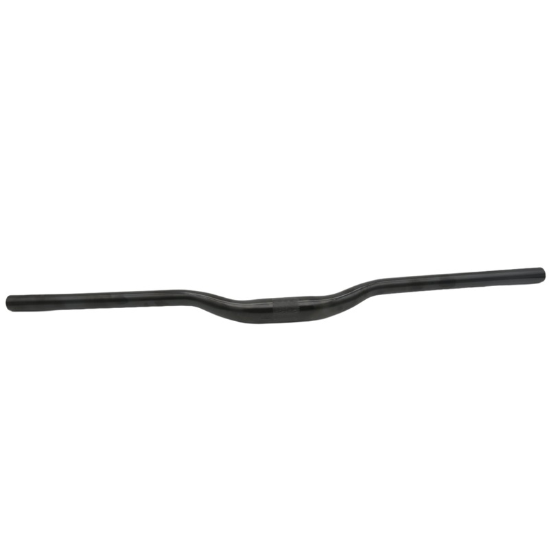 Promax 720mm Black Alloy Mountain Bike Handlebars 25mm Riser Handlebar 31.8mm Centre