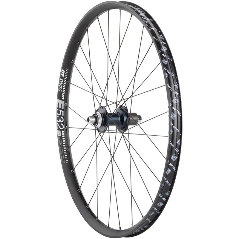 Quality Wheels Shimano SLX/DT E532 Rear Wheel – 27.5 12 x 148mm Center-Lock Micro Spline BLK
