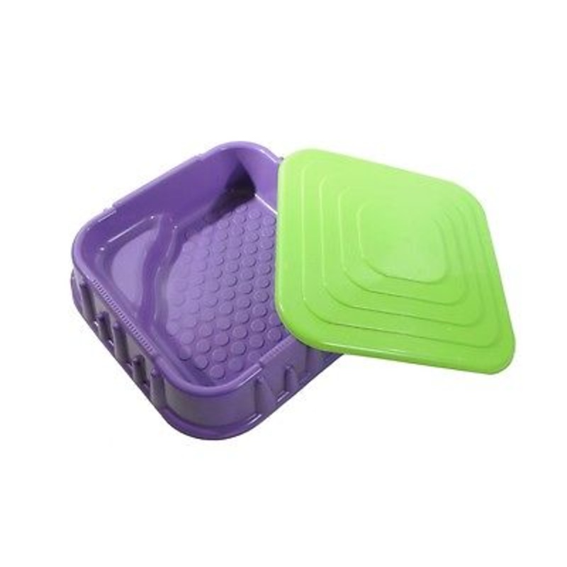 SANDPIT or PADDLING POOL WITH LID INDOOR OR OUTDOOR GREAT PRESENT