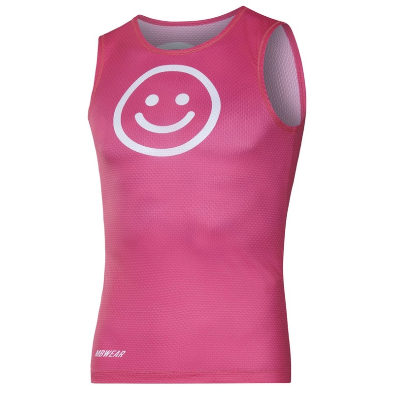 Maglia intima senza maniche MBwear Smile – Fucsia