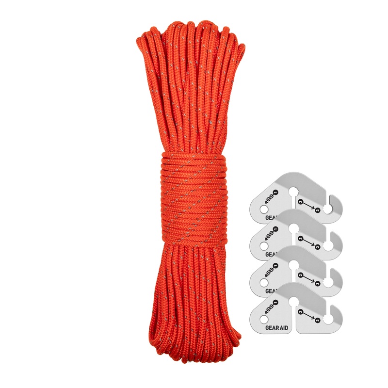 Reflective Guyline Kit with Tensioners