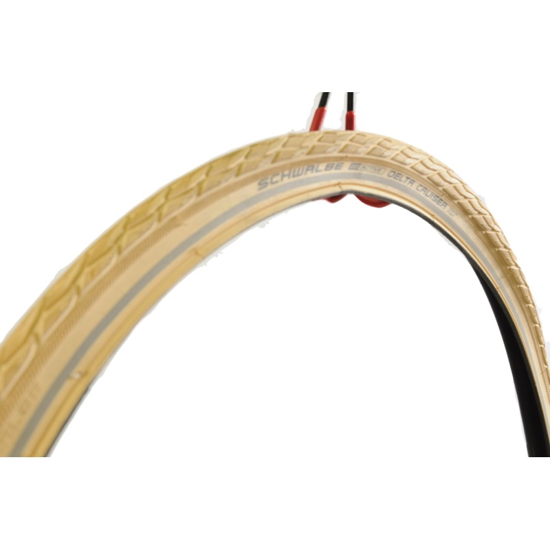 Schwalbe Active Delta Cruiser Cream 700c x 35 Hybrid Trekking Bike Tyre K-Guard