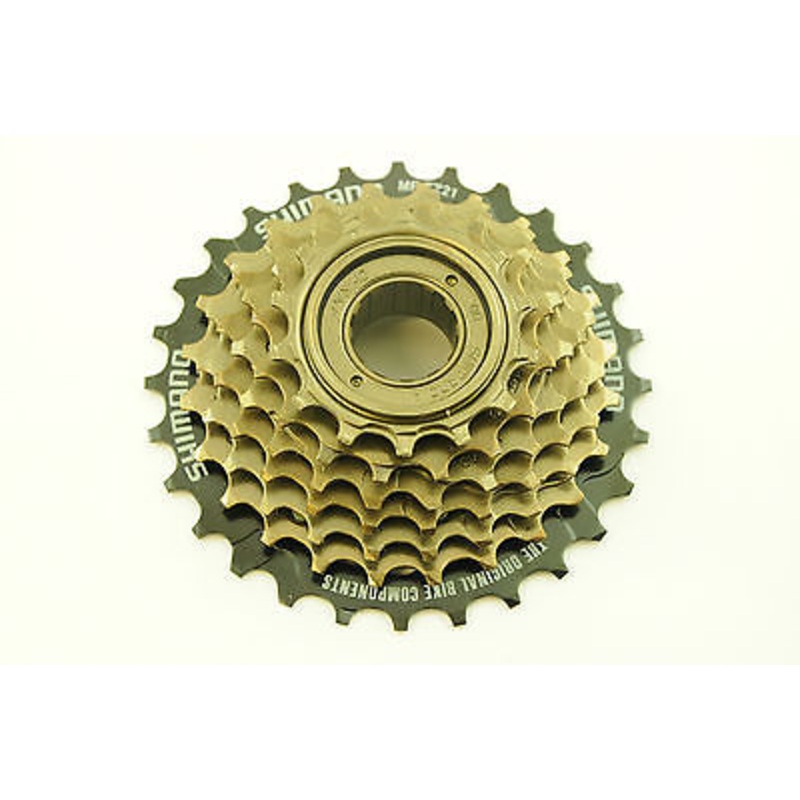 SHIMANO 7 SPEED TZ21 INDEX 14-28 FREEWHEEL BLOCK SCREW ON CASSETTE SPROCKET COG