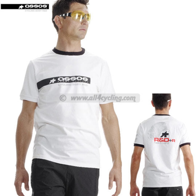 T-Shirt Assos RDR|XXL|Bianco|XXL|Bianco